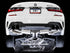 AWE Tuning 2019+ BMW M340i (G20) Resonated Touring Edition Exhaust - Quad Diamond Black Tips - Striker Modified