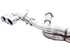 AWE Tuning 2020 Chevrolet Corvette (C8) Track Edition Exhaust - Quad Chrome Silver Tips - Striker Modified