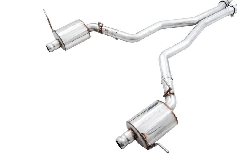 AWE Tuning 2020 Jeep Grand Cherokee SRT/Trackhawk Touring Edition Exhaust - Use w/Stock Tips - Striker Modified
