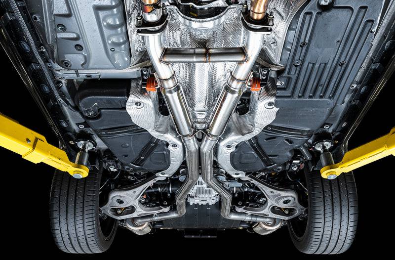 AWE Tuning 2020 Jeep Grand Cherokee SRT/Trackhawk Touring Edition Exhaust - Use w/Stock Tips - Striker Modified