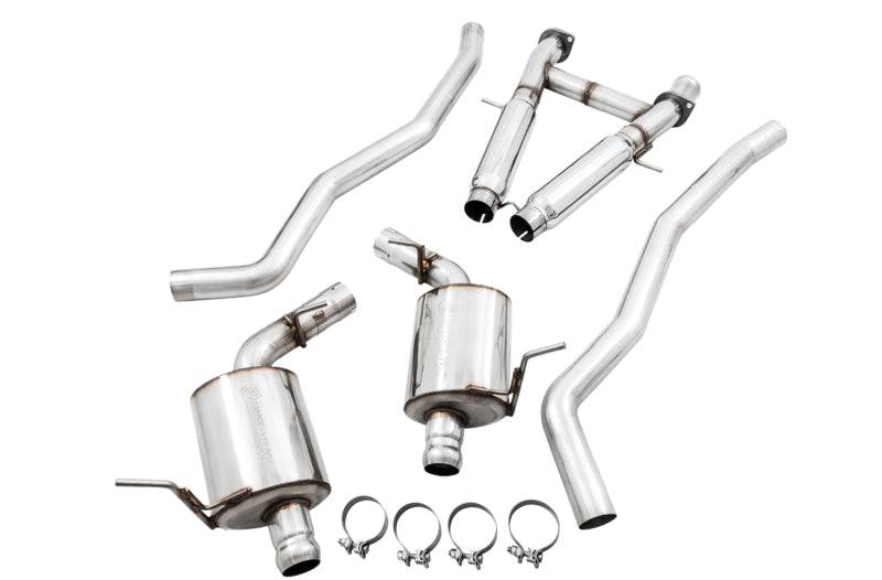 AWE Tuning 2020 Jeep Grand Cherokee SRT/Trackhawk Touring Edition Exhaust - Use w/Stock Tips - Striker Modified
