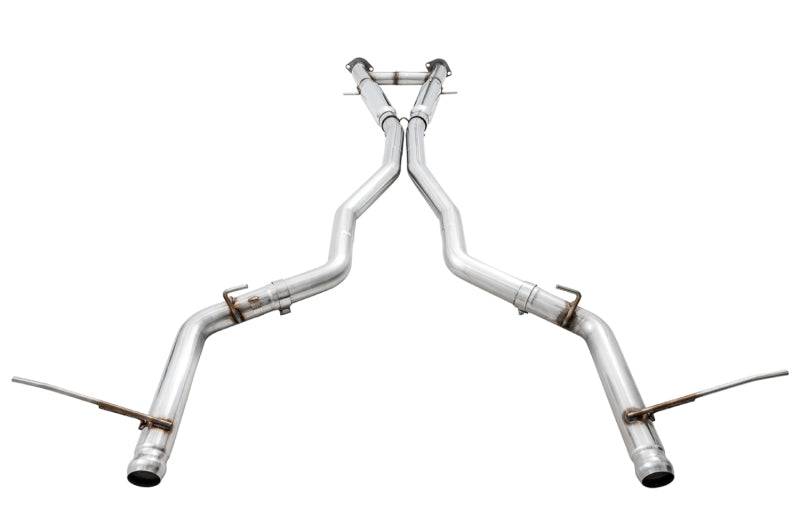 AWE Tuning 2020 Jeep Grand Cherokee SRT/Trackhawk Track Edition Exhaust - Use w/Stock Tips - Striker Modified