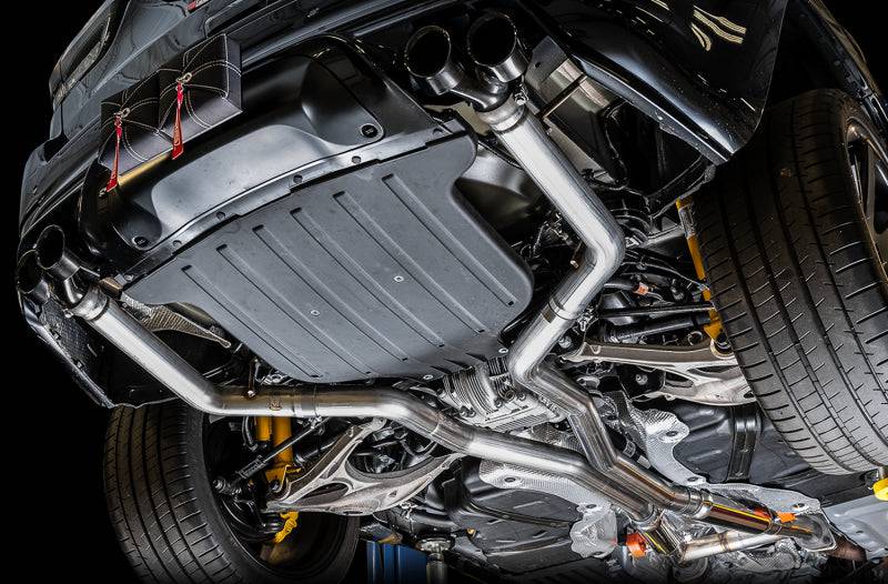 AWE Tuning 2020 Jeep Grand Cherokee SRT/Trackhawk Track Edition Exhaust - Use w/Stock Tips - Striker Modified