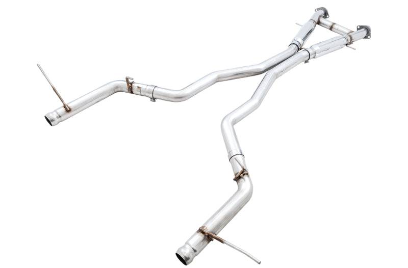 AWE Tuning 2020 Jeep Grand Cherokee SRT/Trackhawk Track Edition Exhaust - Use w/Stock Tips - Striker Modified