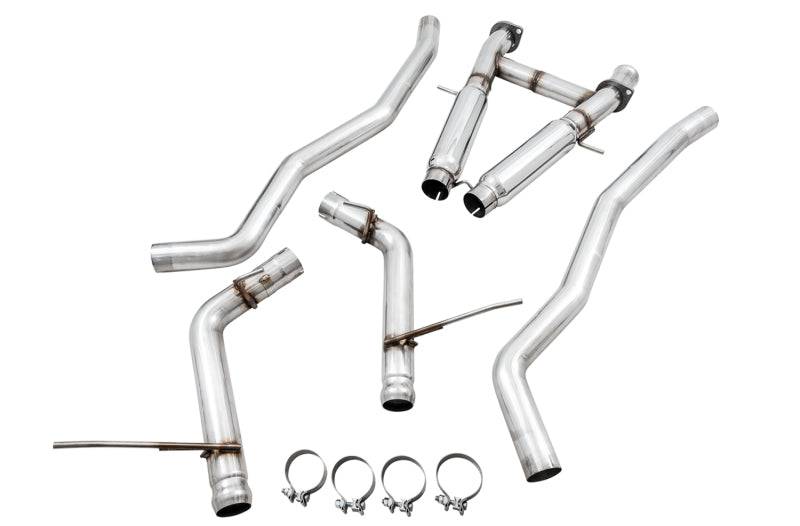 AWE Tuning 2020 Jeep Grand Cherokee SRT/Trackhawk Track Edition Exhaust - Use w/Stock Tips - Striker Modified