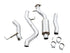 AWE Tuning 2021+ Ford Bronco 0FG Exhaust (No Tips) w/ Bash Guard - Striker Modified
