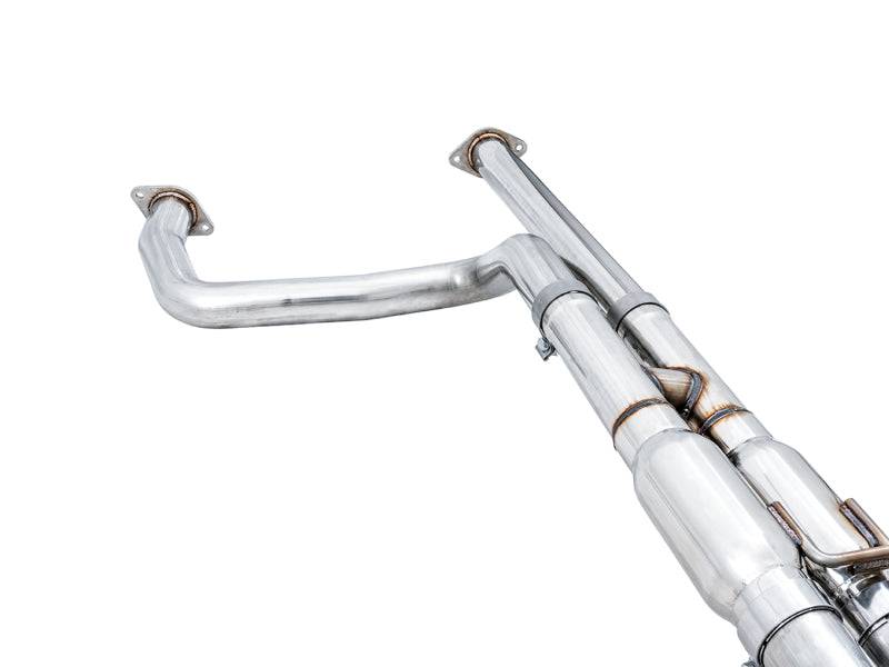 AWE Tuning 2021 RAM 1500 TRX 0FG Cat-Back Exhaust - Diamond Black Tips - Striker Modified