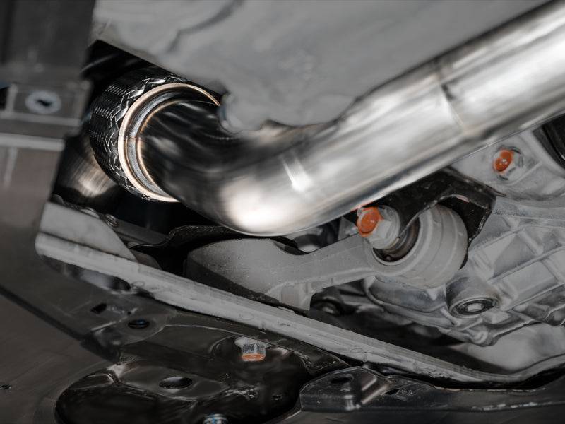 AWE Tuning 2023 Honda Civic Type R FL5 Track Edition Exhaust w/ Triple Diamond Black Tips - Striker Modified