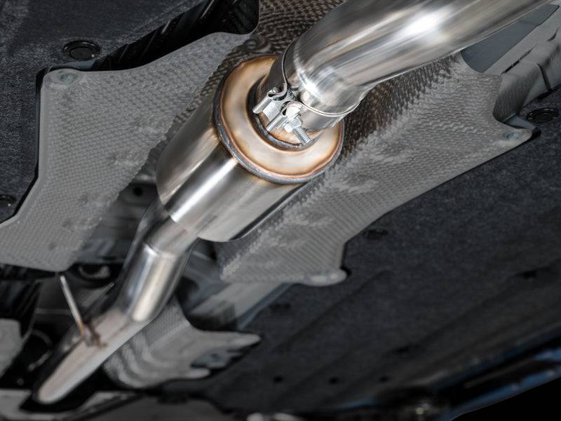 AWE Tuning 2023 Honda Civic Type R FL5 Track Edition Exhaust w/ Triple Diamond Black Tips - Striker Modified