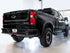 AWE Tuning 22-23 GMC Sierra 1500 AT4X 6.2L 0FG Catback Split Dual (Flat Bumper) - Bashguard(No Tips) - Striker Modified