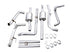 AWE Tuning 22-23 GMC Sierra 1500 AT4X 6.2L 0FG Catback Split Dual (Flat Bumper) - Bashguard(No Tips) - Striker Modified
