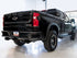 AWE Tuning 22-23 GMC Sierra 1500 AT4X 6.2L 0FG Catback Split Dual (Flat Bumper) - Diamond Black Tips - Striker Modified