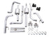AWE Tuning 22-23 GMC Sierra 1500 AT4X 6.2L 0FG Catback Split Dual (Flat Bumper) - Diamond Black Tips - Striker Modified