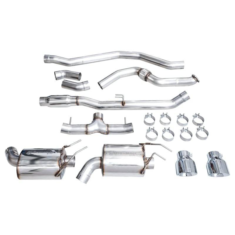 AWE Tuning 22+ Honda Civic Si/Acura Integra Touring Edition Catback Exhaust - Dual Chrome Silver Tip - Striker Modified