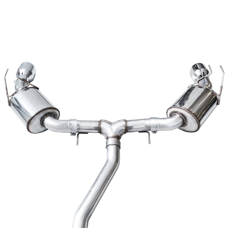 AWE Tuning 22+ Honda Civic Si/Acura Integra Touring Edition Catback Exhaust - Dual Chrome Silver Tip - Striker Modified
