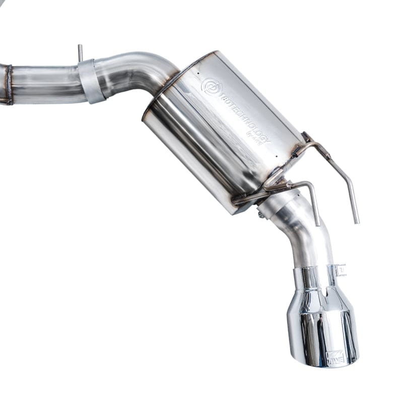 AWE Tuning 22+ Honda Civic Si/Acura Integra Touring Edition Catback Exhaust - Dual Chrome Silver Tip - Striker Modified