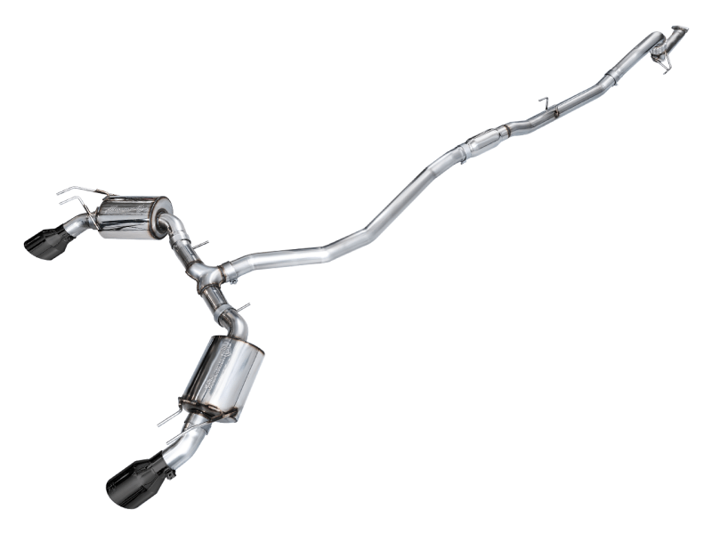 AWE Tuning 22+ Honda Civic Si/Acura Integra Touring Edition Catback Exhaust - Dual Diamond Black Tip - Striker Modified