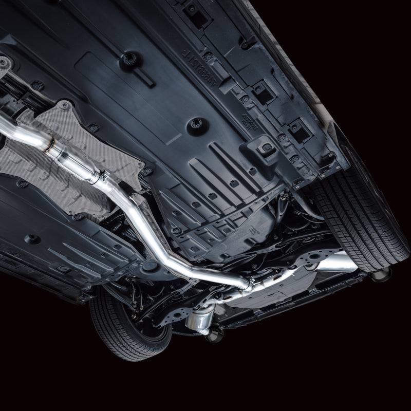 AWE Tuning 22+ Honda Civic Si/Acura Integra Touring Edition Catback Exhaust - Dual Diamond Black Tip - Striker Modified