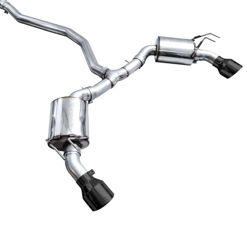 AWE Tuning 22+ Honda Civic Si/Acura Integra Touring Edition Catback Exhaust - Dual Diamond Black Tip - Striker Modified