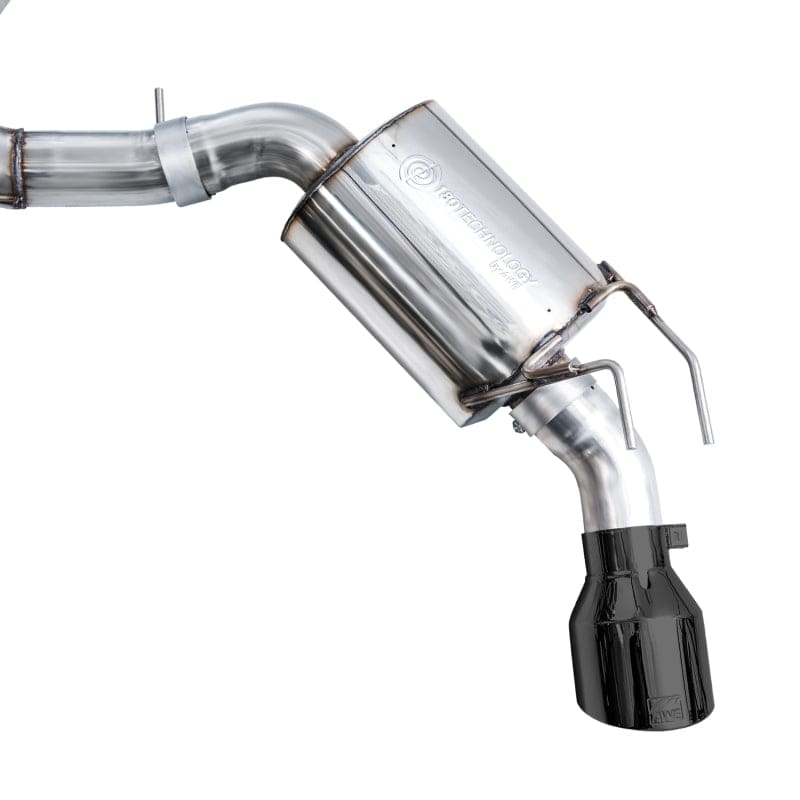 AWE Tuning 22+ Honda Civic Si/Acura Integra Touring Edition Catback Exhaust - Dual Diamond Black Tip - Striker Modified