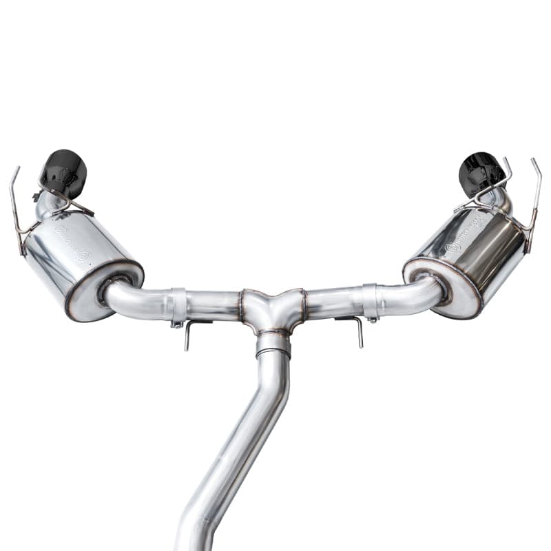 AWE Tuning 22+ Honda Civic Si/Acura Integra Touring Edition Catback Exhaust - Dual Diamond Black Tip - Striker Modified