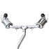 AWE Tuning 22+ Honda Civic Si/Acura Integra Touring Edition Catback Exhaust - Dual Diamond Black Tip - Striker Modified
