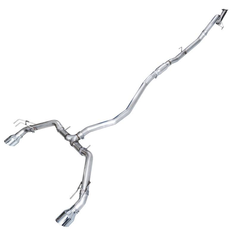 AWE Tuning 22+ Honda Civic Si/Acura Integra Track Edition Catback Exhaust - Dual Chrome Silver Tips - Striker Modified