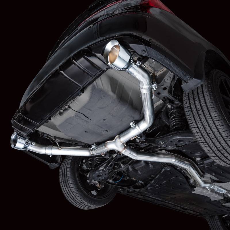 AWE Tuning 22+ Honda Civic Si/Acura Integra Track Edition Catback Exhaust - Dual Chrome Silver Tips - Striker Modified