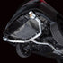 AWE Tuning 22+ Honda Civic Si/Acura Integra Track Edition Catback Exhaust - Dual Chrome Silver Tips - Striker Modified