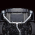 AWE Tuning 22+ Honda Civic Si/Acura Integra Track Edition Catback Exhaust - Dual Chrome Silver Tips - Striker Modified