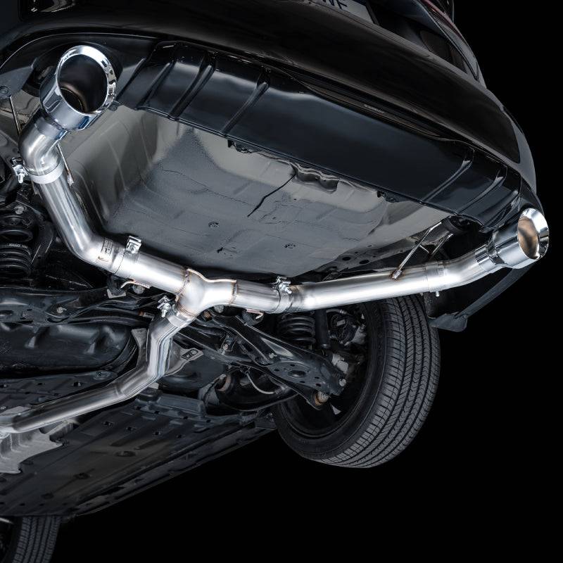 AWE Tuning 22+ Honda Civic Si/Acura Integra Track Edition Catback Exhaust - Dual Chrome Silver Tips - Striker Modified