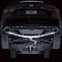 AWE Tuning 22+ Honda Civic Si/Acura Integra Track Edition Catback Exhaust - Dual Chrome Silver Tips - Striker Modified
