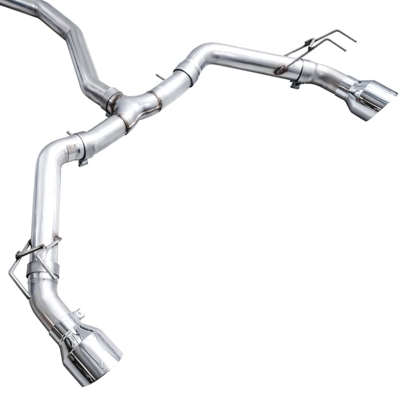 AWE Tuning 22+ Honda Civic Si/Acura Integra Track Edition Catback Exhaust - Dual Chrome Silver Tips - Striker Modified