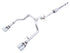 AWE Tuning 4th Gen GM 1500 5.3L 0FG Catback Split Rear Exit (w/ Bumper Cutouts) - Quad Chrome Tips - Striker Modified