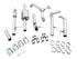 AWE Tuning 4th Gen GM 1500 5.3L 0FG Catback Split Rear Exit (w/ Bumper Cutouts) - Quad Chrome Tips - Striker Modified