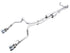 AWE Tuning 4th Gen GM 1500 6.2L 0FG Catback Split Rear Exit (w/ Bumper Cutouts) - Quad Chrome Tips - Striker Modified