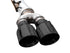 AWE Tuning 4th Gen GM 1500 6.2L 0FG Catback Split Rear Exit (w/ Bumper Cutouts) - Quad Diamond Tips - Striker Modified