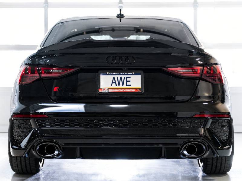 AWE Tuning Audi 22-23 8Y RS3 Cat-Back SwitchPath Exhaust (No Tips) - Striker Modified