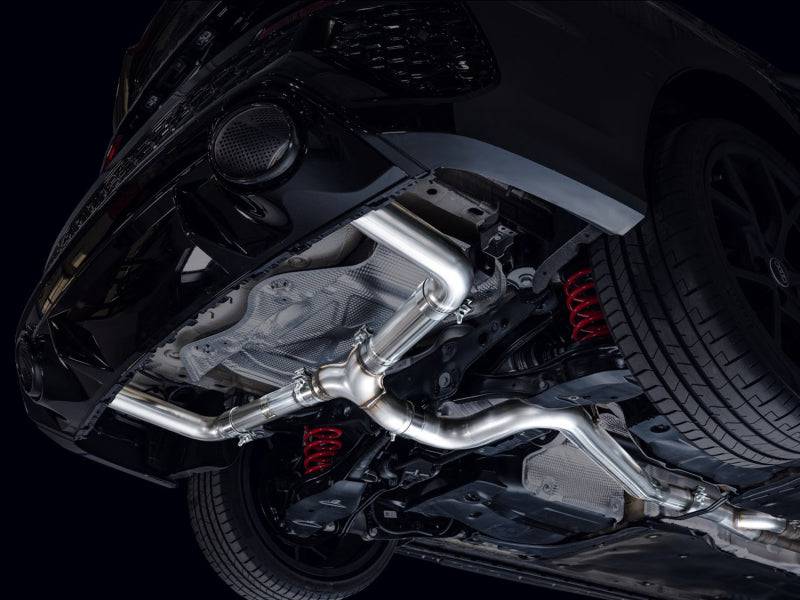 AWE Tuning Audi 22-23 8Y RS3 Cat-Back Track Edition Exhaust System - No Tips - Striker Modified