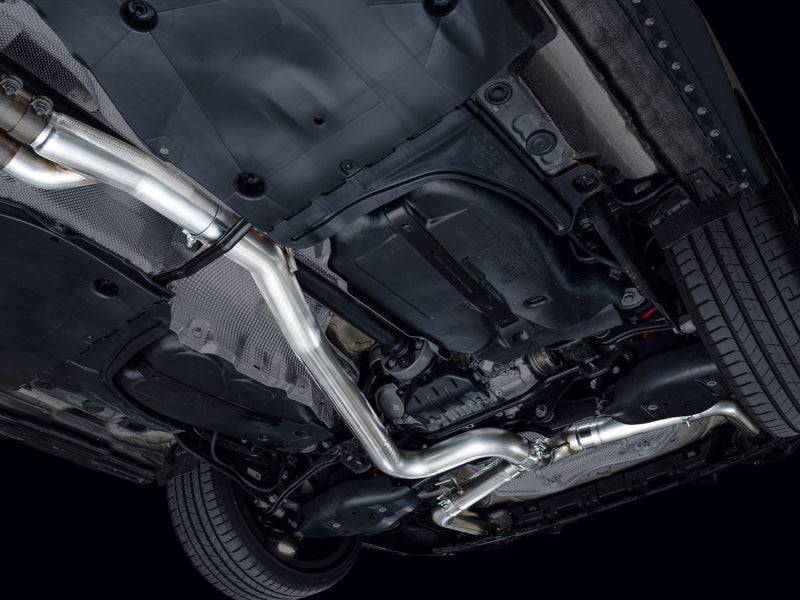 AWE Tuning Audi 22-23 8Y RS3 Cat-Back Track Edition Exhaust System - No Tips - Striker Modified