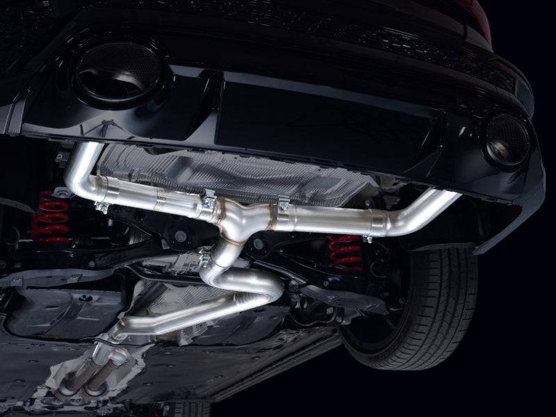 AWE Tuning Audi 22-23 8Y RS3 Cat-Back Track Edition Exhaust System - No Tips - Striker Modified
