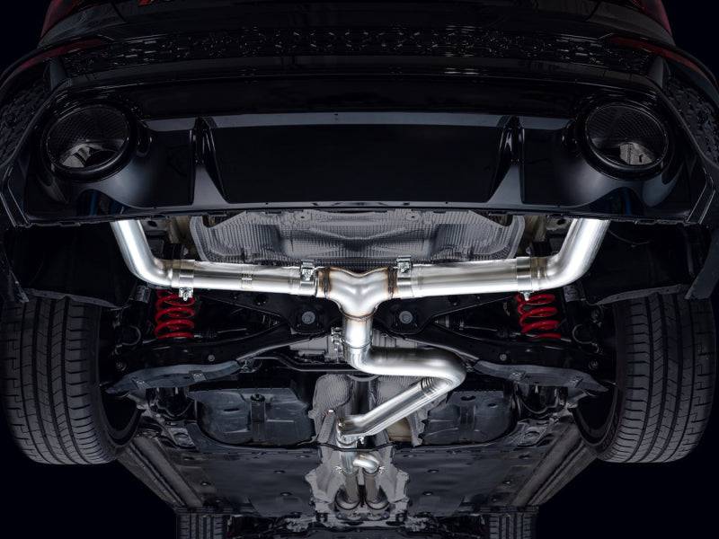 AWE Tuning Audi 22-23 8Y RS3 Cat-Back Track Edition Exhaust System - No Tips - Striker Modified