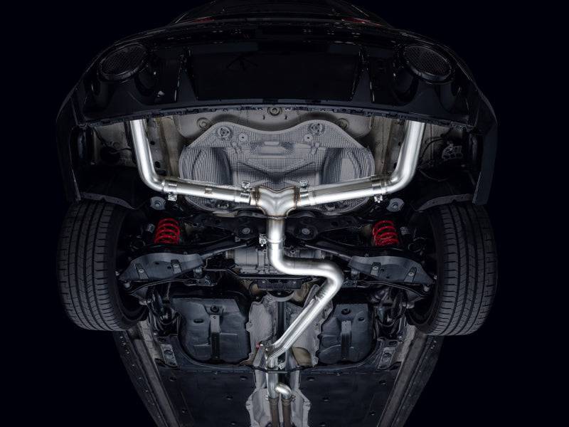 AWE Tuning Audi 22-23 8Y RS3 Cat-Back Track Edition Exhaust System - No Tips - Striker Modified