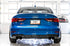 AWE Tuning Audi 8V S3 Track Edition Exhaust w/Chrome Silver Tips 102mm - Striker Modified