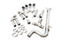 AWE Tuning Audi 8V S3 Track Edition Exhaust w/Chrome Silver Tips 102mm - Striker Modified