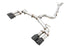 AWE Tuning Audi 8V S3 Track Edition Exhaust w/Diamond Black Tips 102mm - Striker Modified