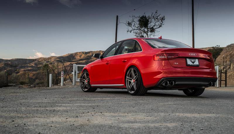AWE Tuning Audi B8.5 S4 3.0T Touring Edition Exhaust System - Chrome Silver Tips (102mm) - Striker Modified