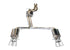 AWE Tuning Audi B8.5 S5 3.0T Touring Edition Exhaust System - Polished Silver Tips (90mm) - Striker Modified