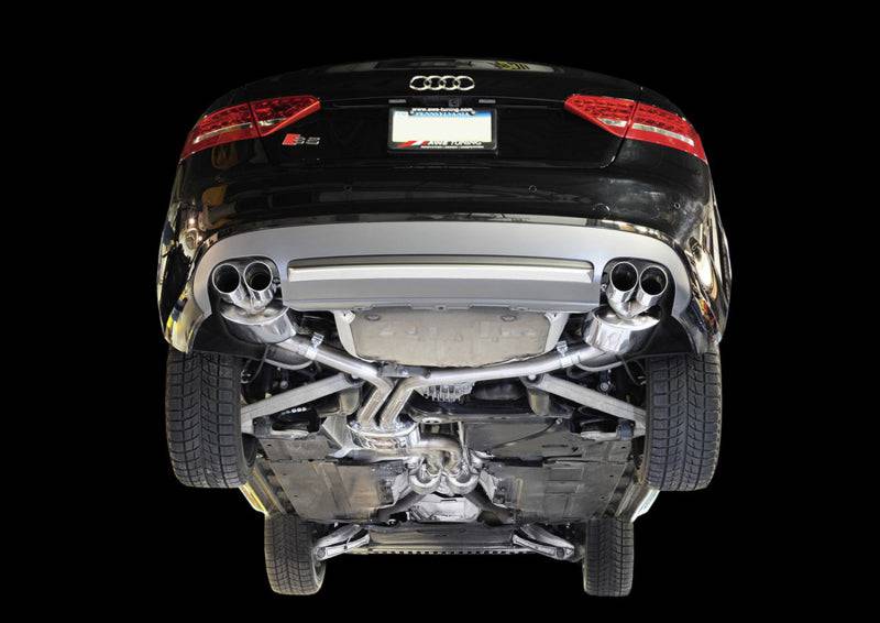 AWE Tuning Audi B8.5 S5 3.0T Touring Edition Exhaust System - Polished Silver Tips (90mm) - Striker Modified