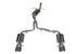 AWE Tuning Audi B8 A5 2.0T Touring Edition Exhaust - Quad Outlet Polished Silver Tips - Striker Modified